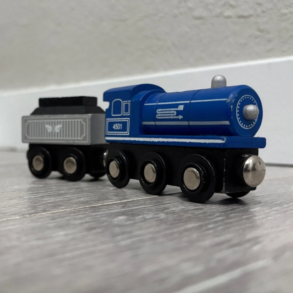 Lil Chugs Wooden Passenger Express Train Set